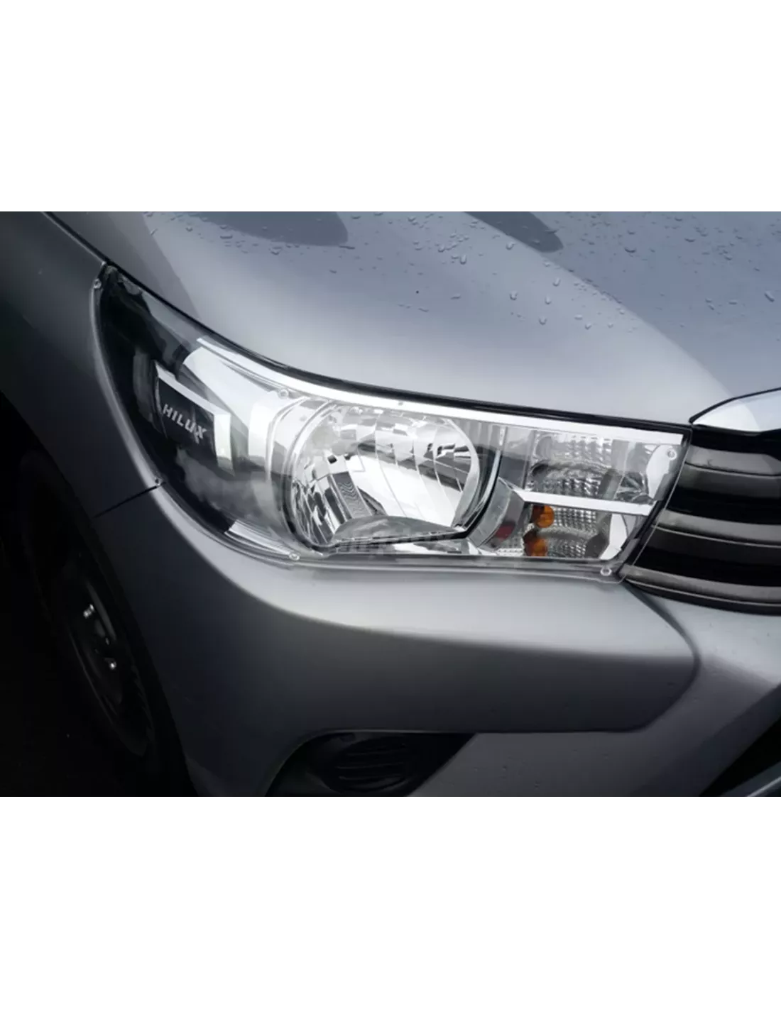 Paire protections de phare Airplex translucide Hilux Revo LeCap