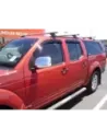 Jeu 4 déflecteurs vitre avant et arrière Nissan Navara D40 AIRPLEX -