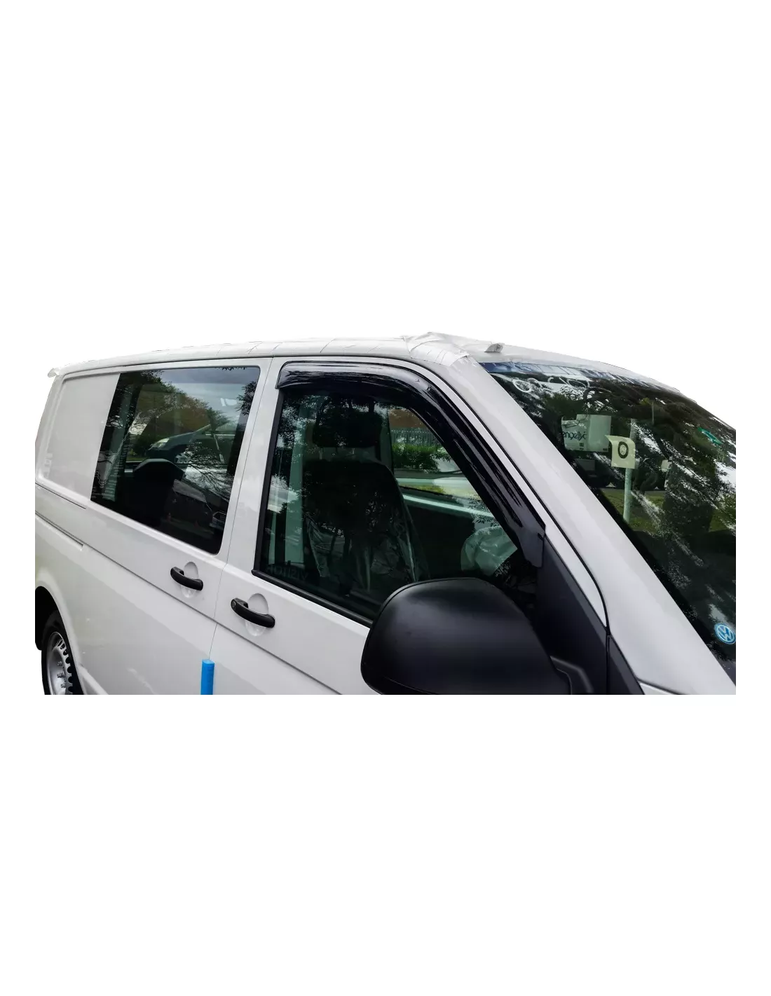 Jeu de 2 déflecteurs de vitre avant pour VW Transporter T5 T6 T6.1 -