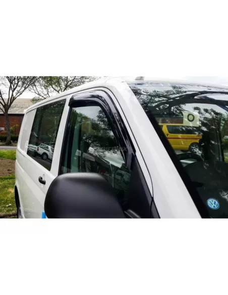 Jeu de 2 déflecteurs de vitre avant pour VW Transporter T5 T6 T6.1 -