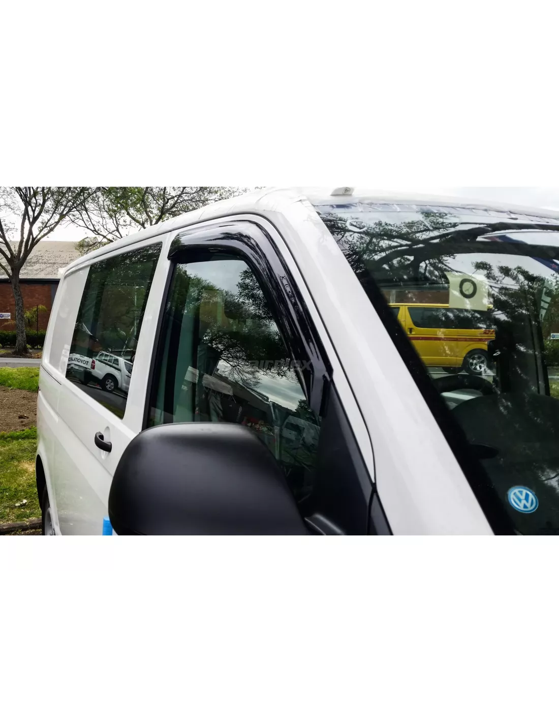 Jeu de 2 déflecteurs de vitre avant pour VW Transporter T5 T6 T6.1 -