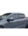 Jeu 4 déflecteurs vitre teintés avant et arrière Ford Ranger T9 VW
