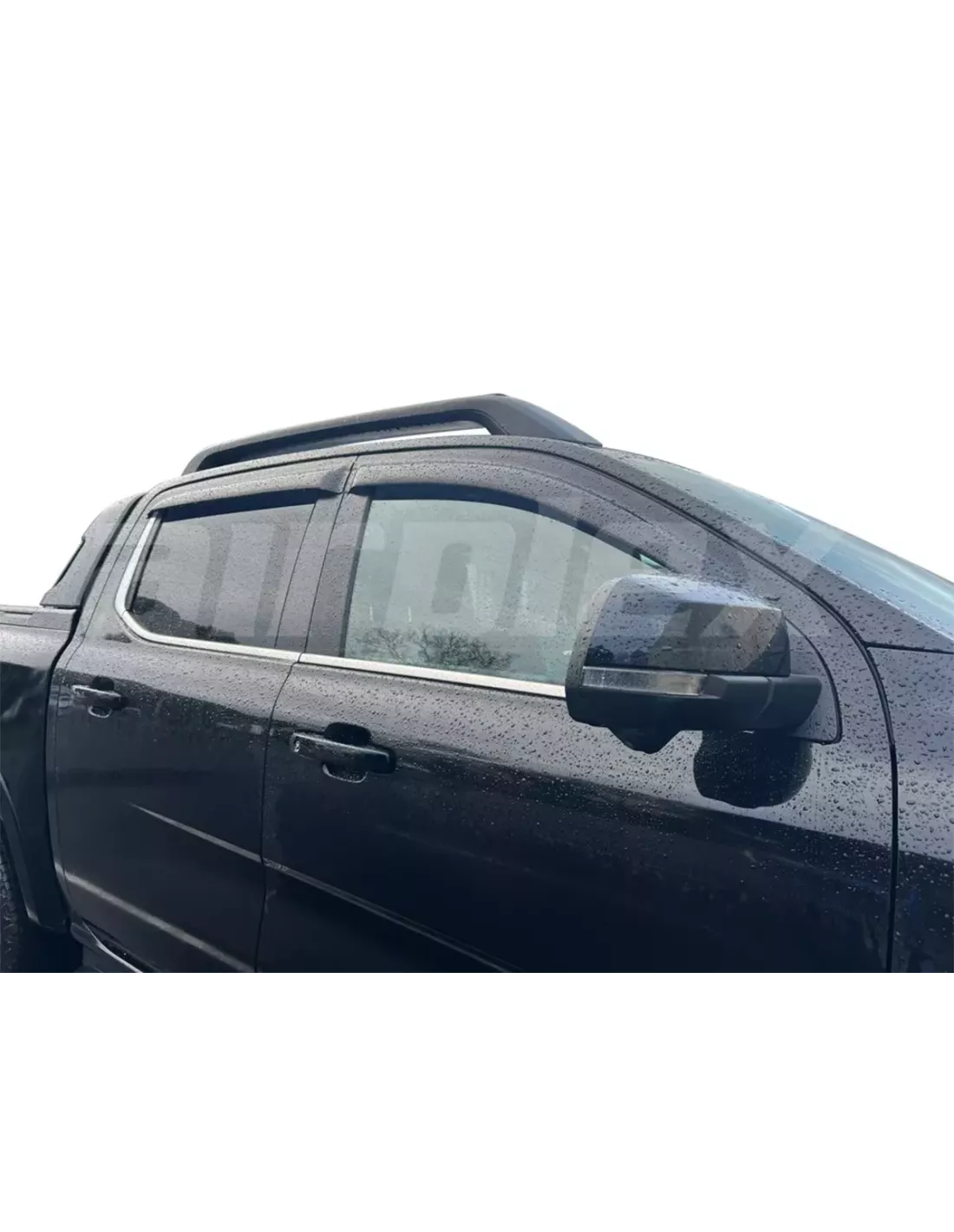 Jeu 4 déflecteurs vitre teintés avant et arrière Ford Ranger T9 VW