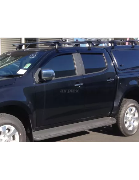 Jeu 4 déflecteurs vitre avant arrière Isuzu Dmax 2012-2020 AIRPLEX -