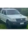 Jeu 4 déflecteurs vitre avant et arrière Mitsubishi L200 K74