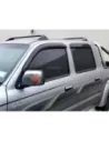 Jeu 4 déflecteurs vitre avant et arrière Toyota Hilux 1998-2004