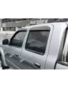 Jeu 4 déflecteurs vitre avant et arrière Toyota Hilux 1998-2004