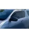 Jeu 2 déflecteurs de vitre avant Hilux Revo simple et Xtra cabine -