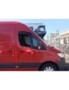 Jeu 2 déflecteurs de vitre avant Sprinter W907 - montage collé