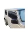 Jeu 2 déflecteurs de vitre avant Jimny après 2018 - montage collé