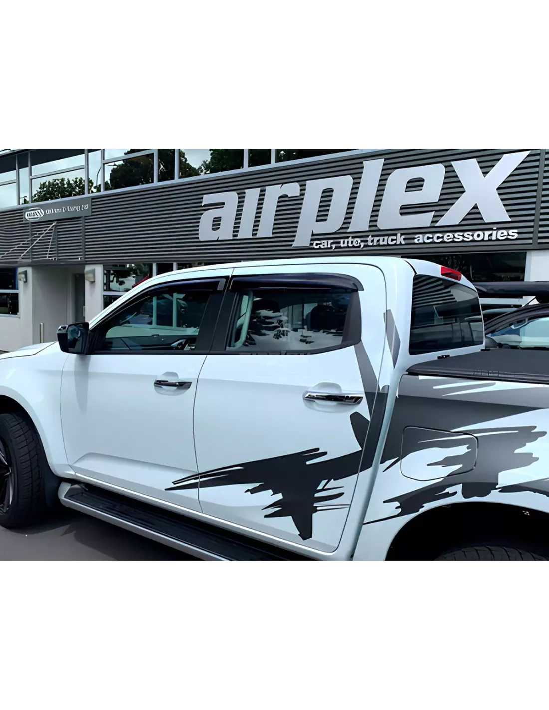 Jeu 4 déflecteurs vitre avant et arrière Isuzu Dmax N57 N60 2020-2020+