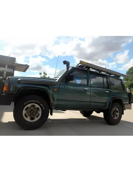 Jeu 4 déflecteurs vitre avant et arrière Nissan Patrol GR Y60 AIRPLEX