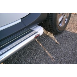 S50-B White Running Board for Toyota Hilux