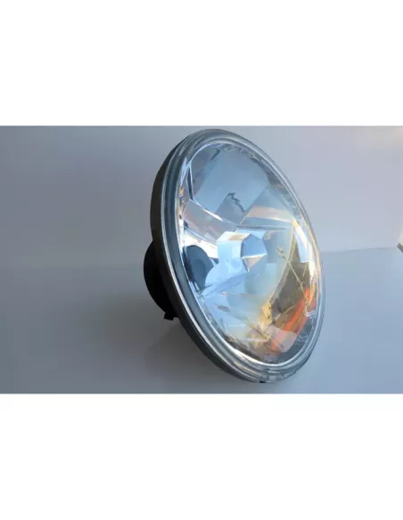 Optique verre lisse rond Ø7 pouces - Jeep Nissan Land Rover Toyota
