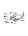 Boitier vis sans fin de siège électrique HDJ80 TOYOTA - accessoire 4x4