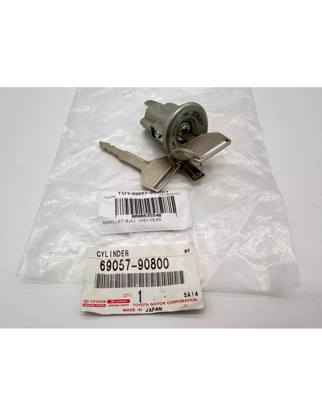 BARILLET BJ42 10/82-09/85 TOYOTA - accessoire 4x4
