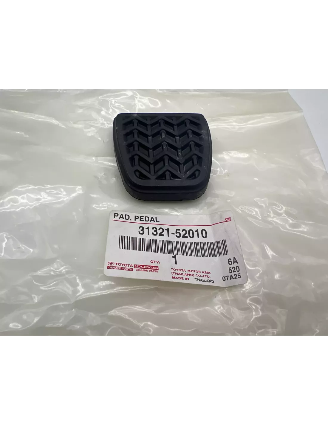 Caoutchouc pédale frein ou embrayage KDJ12 KDJ15 TOYOTA - accessoire