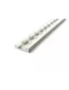 Rail arrimage Aero encastrable aluminium anodise 1000mm DTC PARTS -