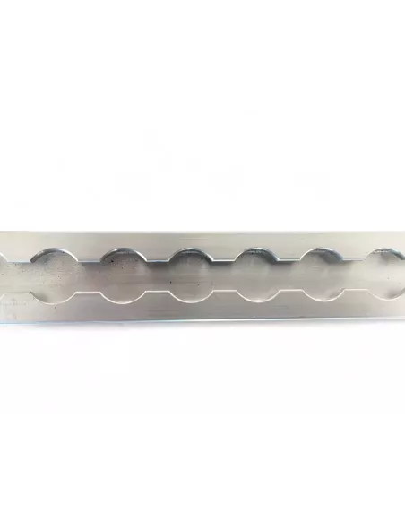 Rail arrimage Aero encastrable aluminium anodise 1000mm DTC PARTS -