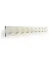 Rail arrimage Aero encastrable aluminium anodise 2000mm DTC PARTS -