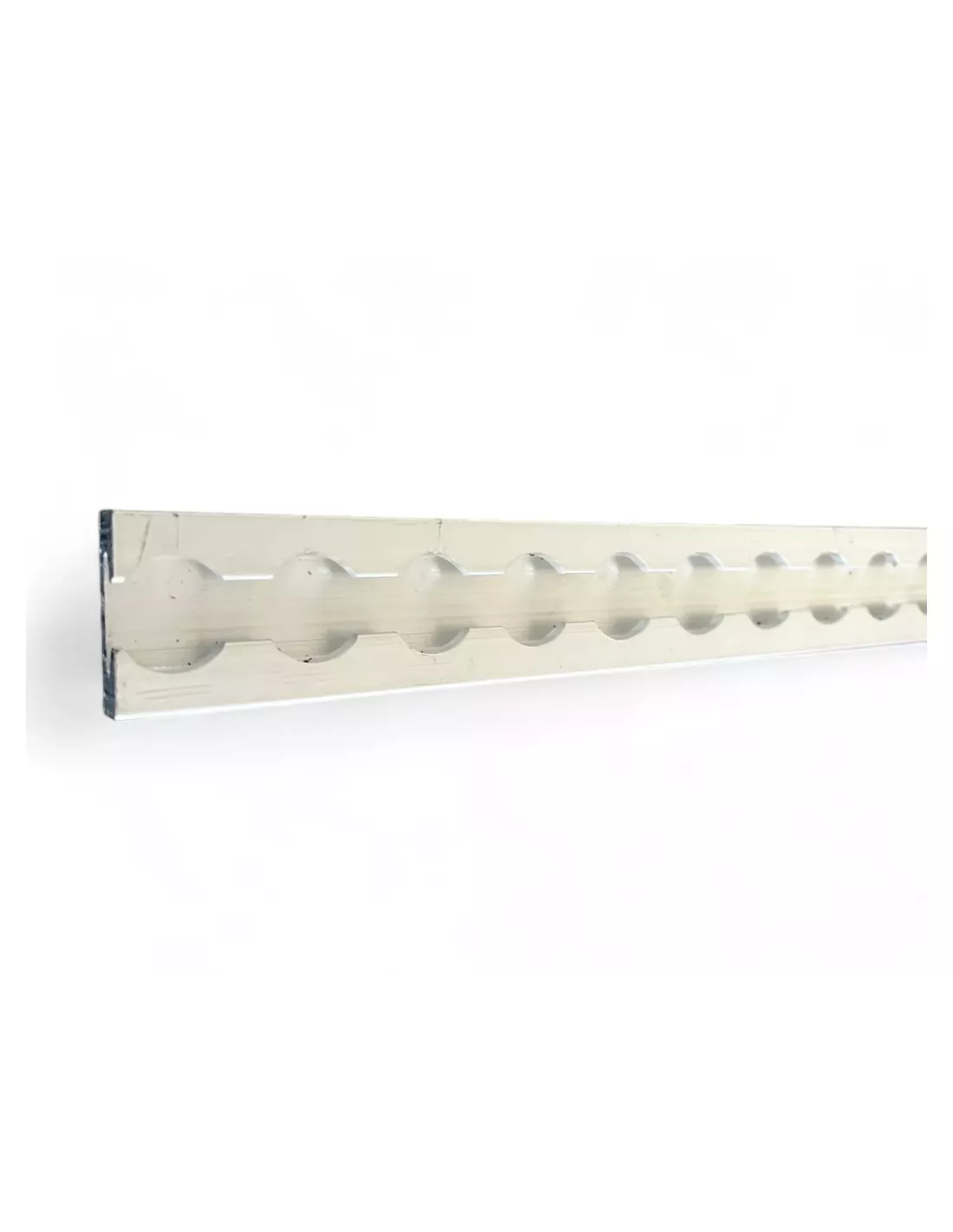 Rail arrimage Aero encastrable aluminium anodise 2000mm DTC PARTS -