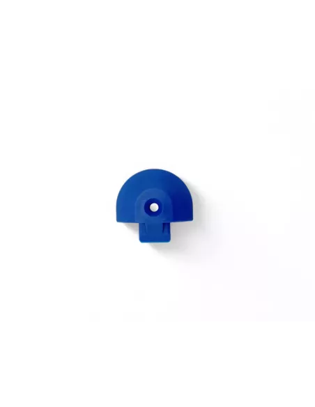 Embout plastique bleu pour rail Aero semi circulaire DTC PARTS -