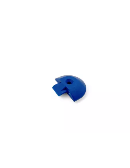 Embout plastique bleu pour rail Aero semi circulaire DTC PARTS -