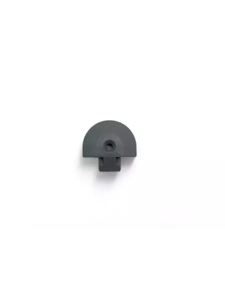 Embout plastique gris pour rail Aero semi circulaire DTC PARTS -