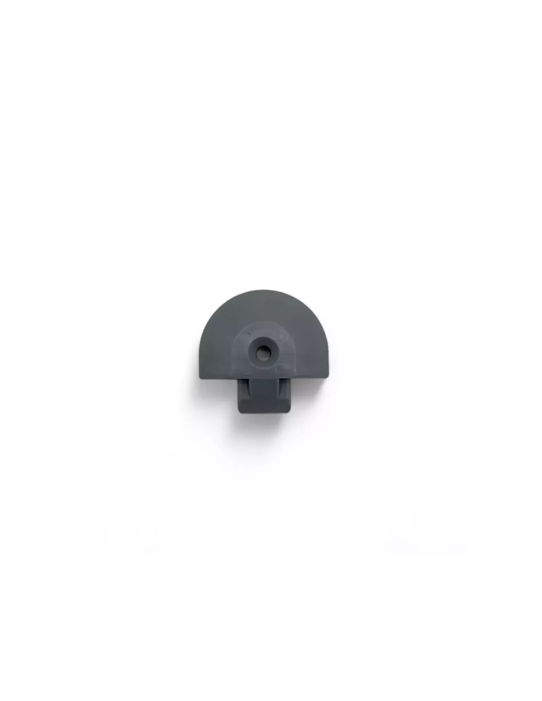 Embout plastique gris pour rail Aero semi circulaire DTC PARTS -