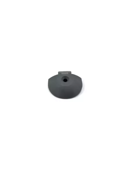 Embout plastique gris pour rail Aero semi circulaire DTC PARTS -