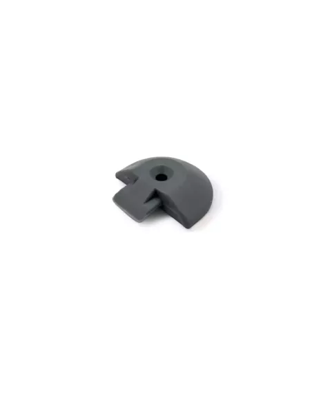 Embout plastique gris pour rail Aero semi circulaire DTC PARTS -