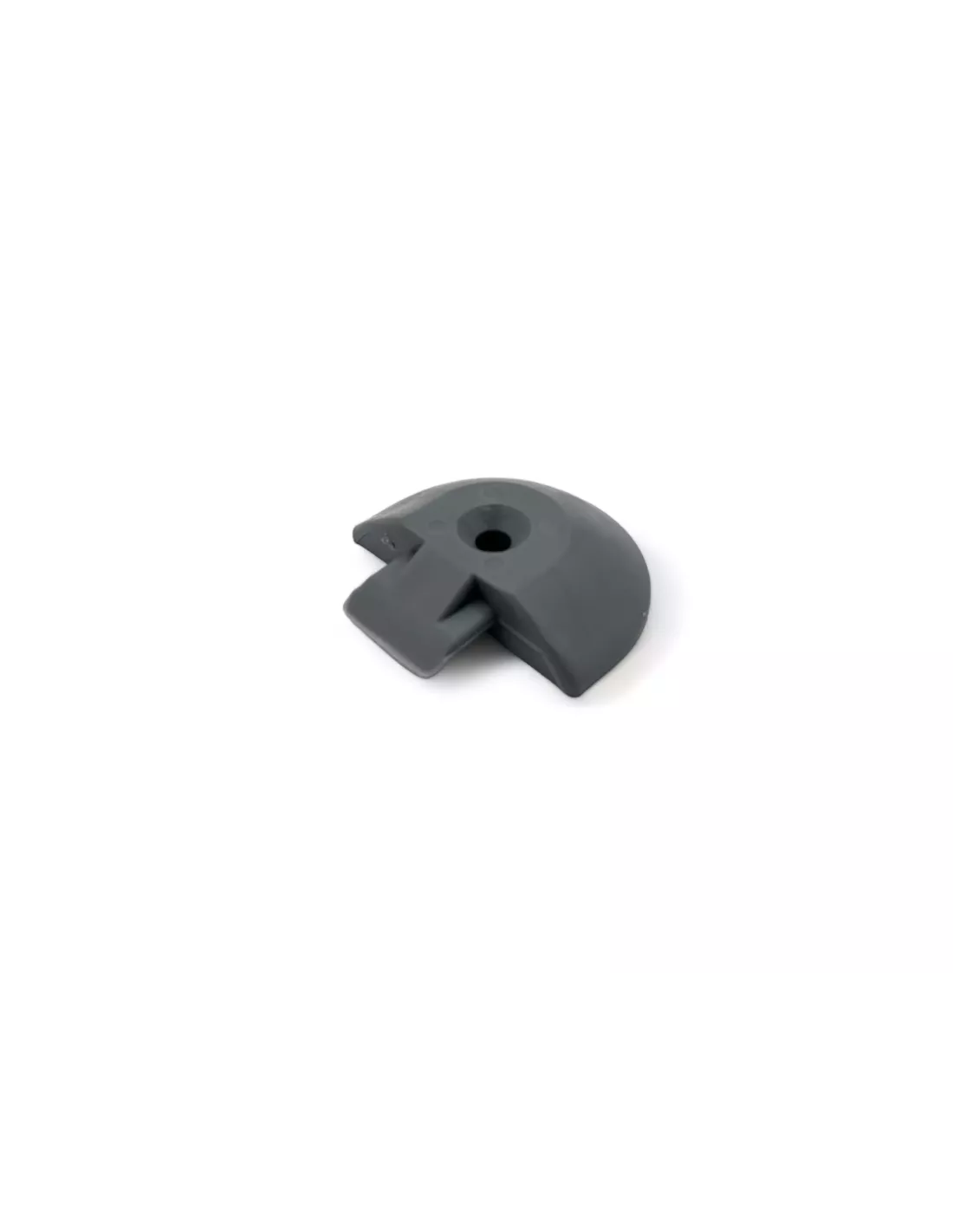 Embout plastique gris pour rail Aero semi circulaire DTC PARTS -