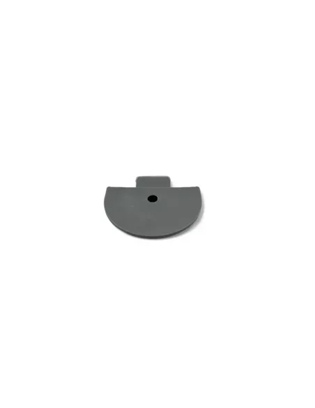 Embout plastique gris pour rail Aero semi circulaire DTC PARTS -
