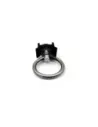 Pion simple arrimage Aero noir avec anneau 1500Kg DTC PARTS -