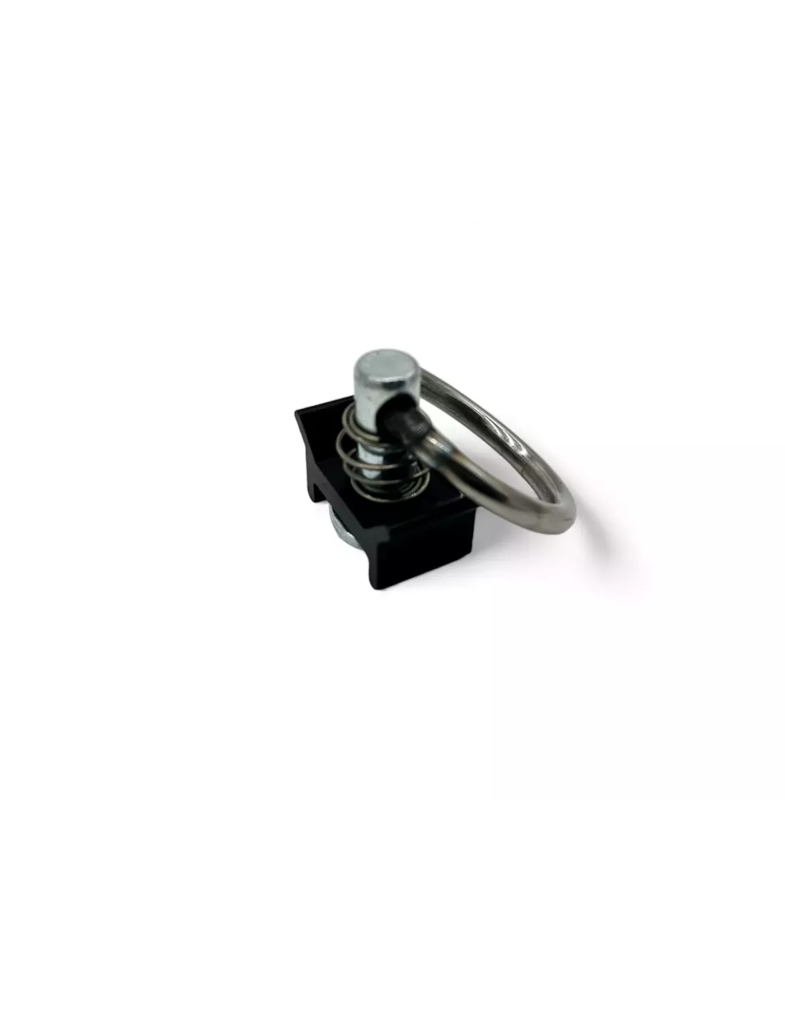 Pion simple arrimage Aero noir avec anneau 1500Kg DTC PARTS -
