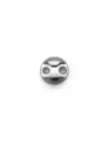 Plaquette simple ancrage Aero aluminium anodise DTC PARTS -