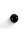Plaquette simple ancrage Aero aluminium anodise noir DTC PARTS -