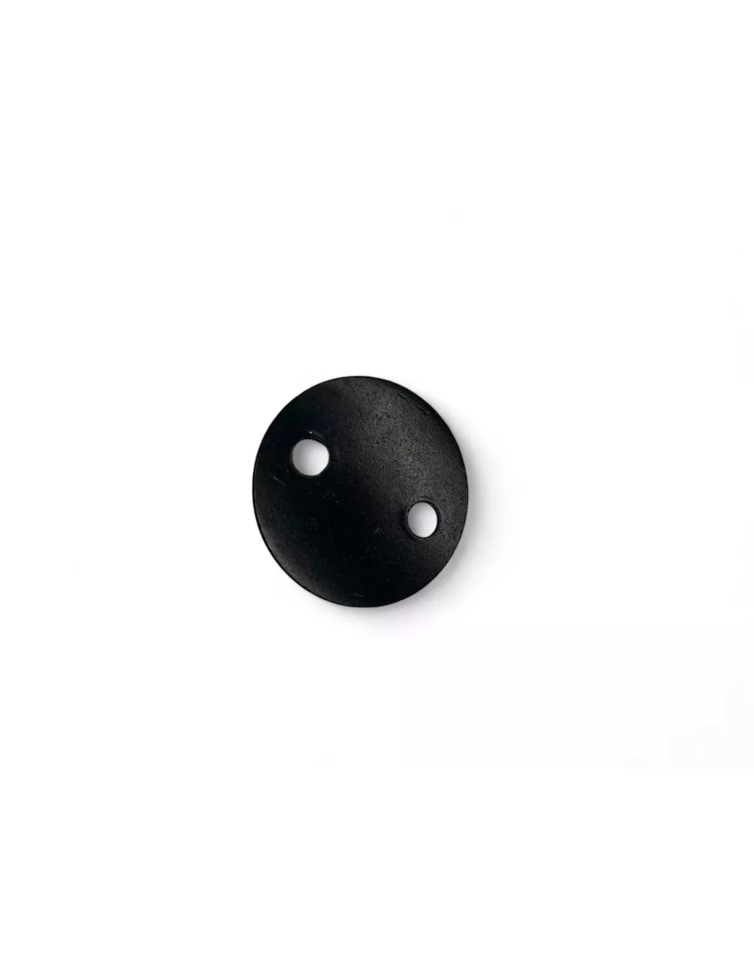 Plaquette simple ancrage Aero aluminium anodise noir DTC PARTS -