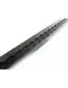 Rail arrimage Aero semi circulaire aluminium anodise noir 1000mm DTC