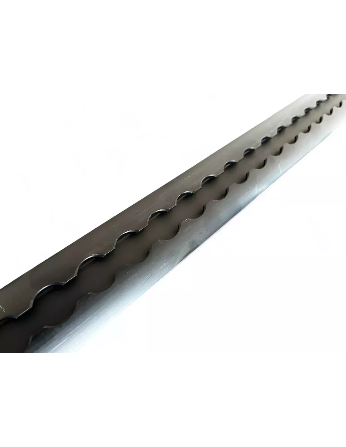 Rail arrimage Aero semi circulaire aluminium anodise noir 1000mm DTC