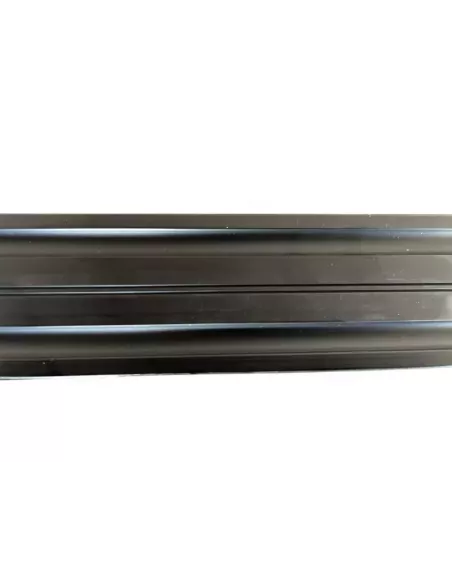 Rail arrimage Aero semi circulaire aluminium anodise noir 1000mm DTC
