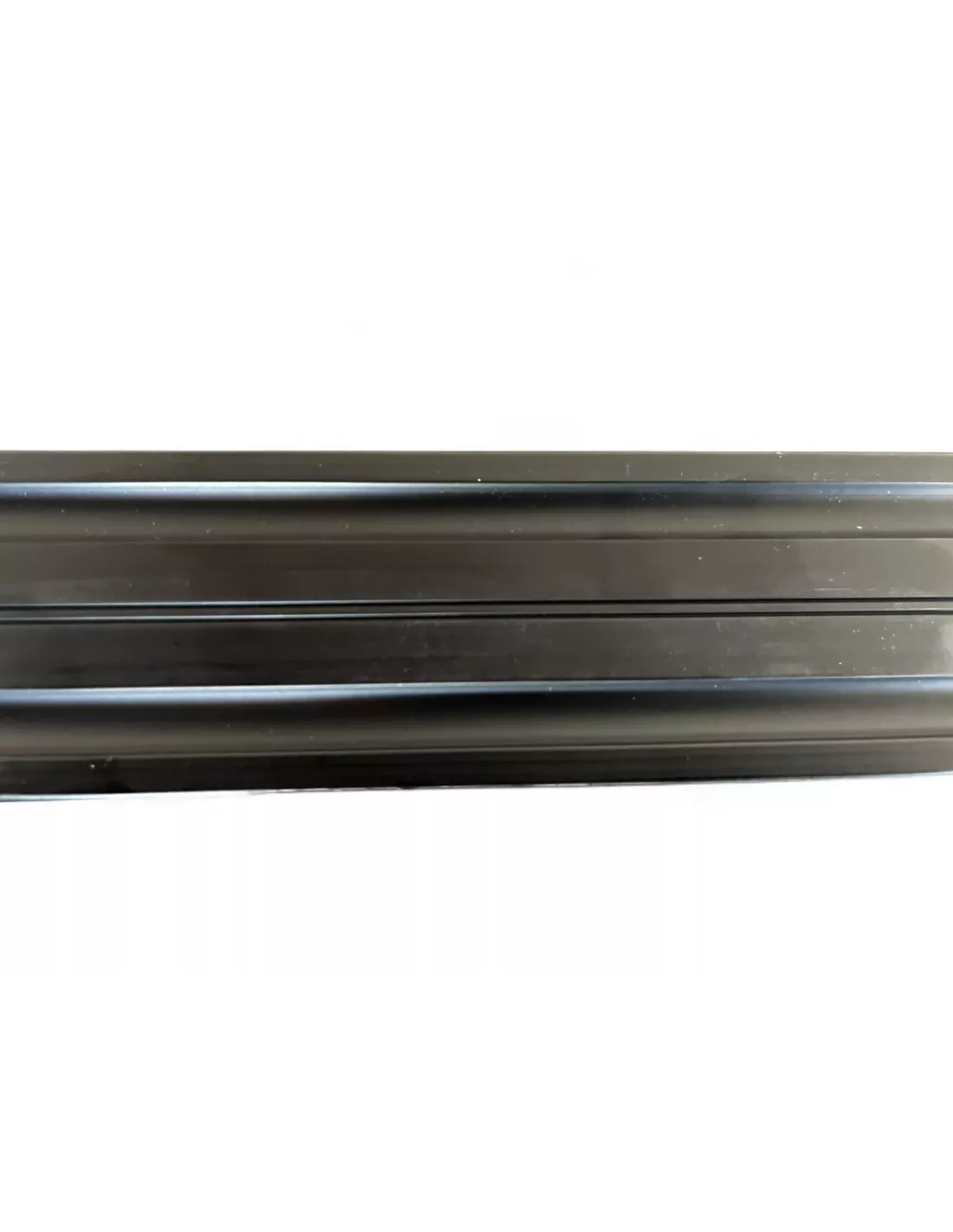 Rail arrimage Aero semi circulaire aluminium anodise noir 1000mm DTC