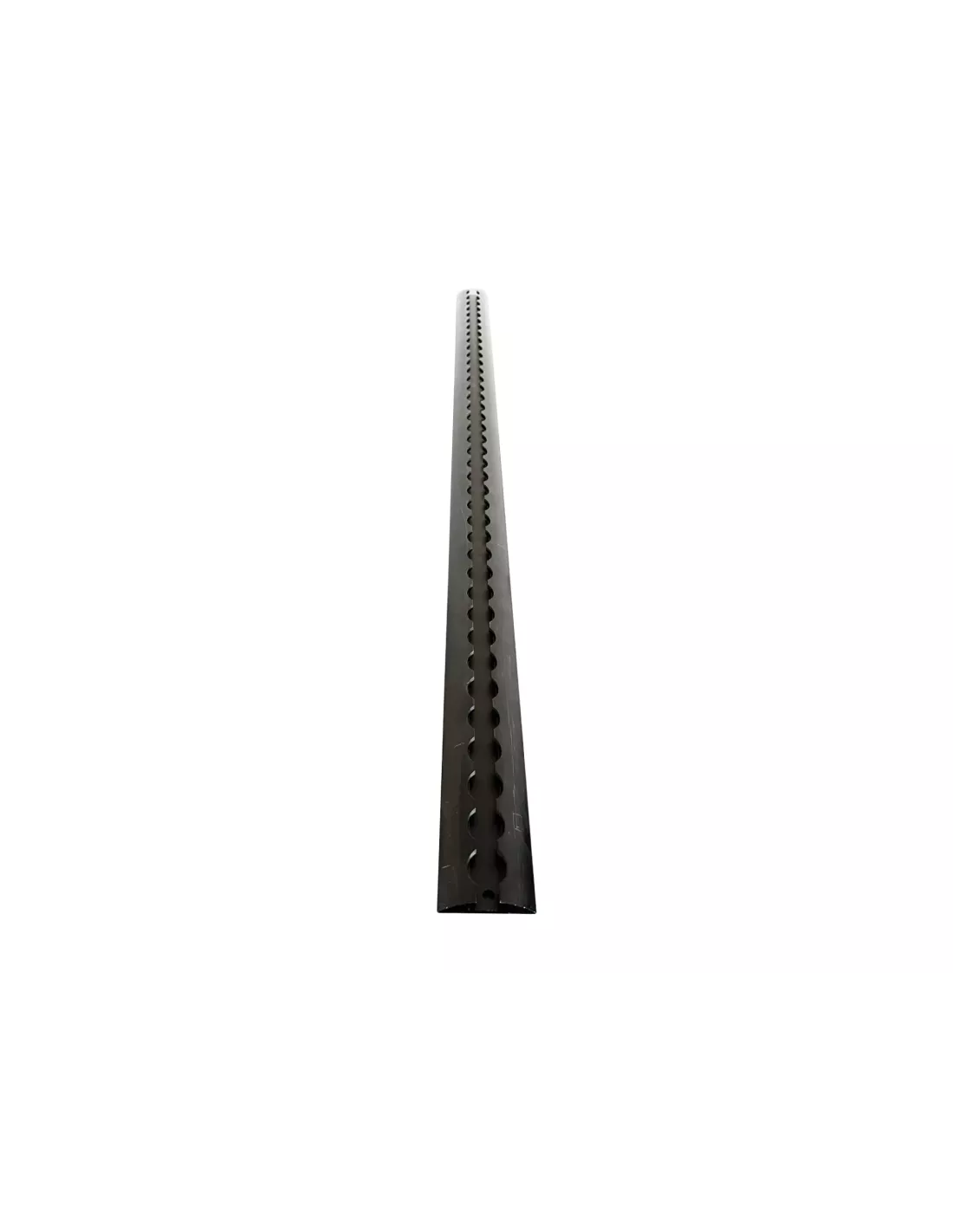 Rail arrimage Aero semi circulaire aluminium anodise noir 1000mm DTC