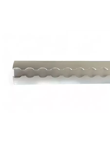 Rail arrimage Aero semi circulaire aluminium anodise 2000m DTC PARTS