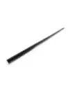 Rail arrimage Aero semi circulaire aluminium anodise noir 2000mm DTC