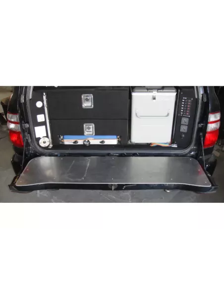 Protection de hayon en aluminium de 2.5mm pour Toyota Land Cruiser