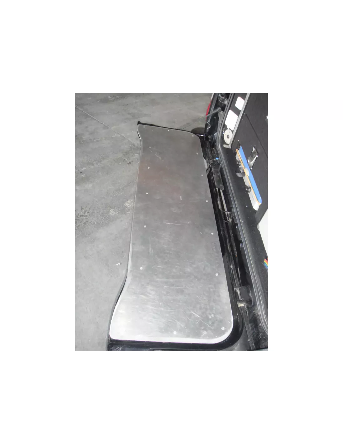 Aluminium achterklepbescherming 2.5mm Voor Toyota Land Cruiser