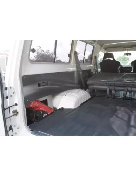 Habillages latéraux de coffre en aluminium de 2.5mm pour Toyota Land