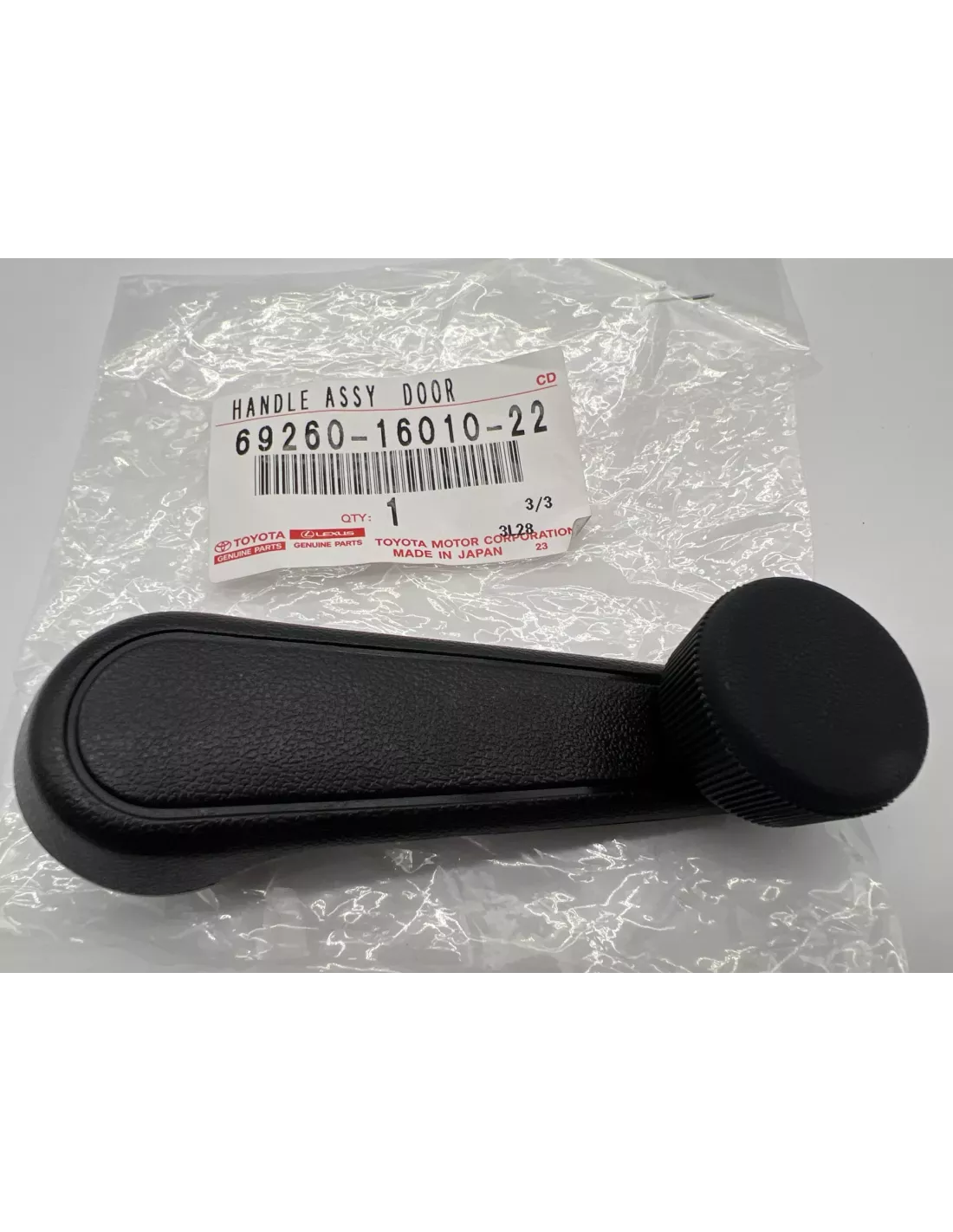 Poignée lève vitre intérieure noire Land Cruiser BJ4 TOYOTA -