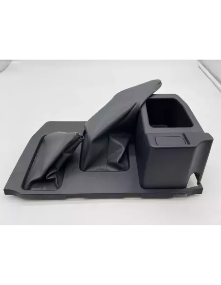 Console centrale vide poche autour levier de vitesse avec porte